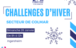 Retour sur les Challenges d'Hiver - Secteur de Colmar